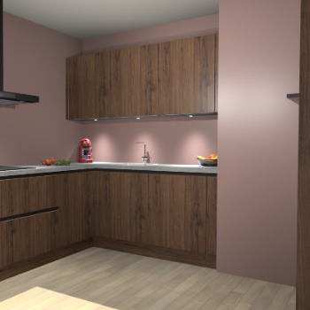 Noten greeploze keuken Noorwegen 44163