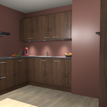 Noten keuken Noorwegen 44184