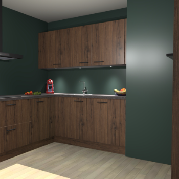 Noten keuken Noorwegen 44192