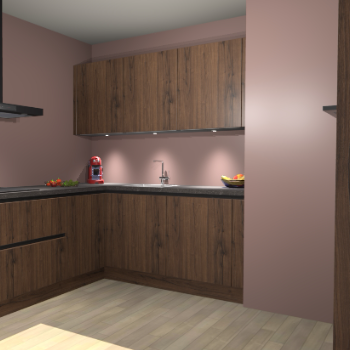 Noten greeploze keuken Noorwegen 44200