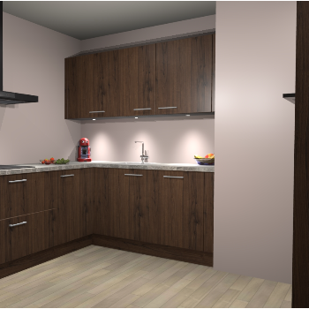 Noten keuken Noorwegen 44179