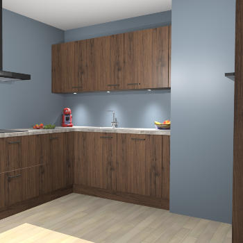 Noten keuken Noorwegen 44196