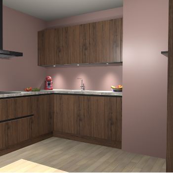 Noten greeploze keuken Noorwegen 44201