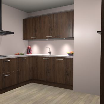 Noten keuken Noorwegen 44181