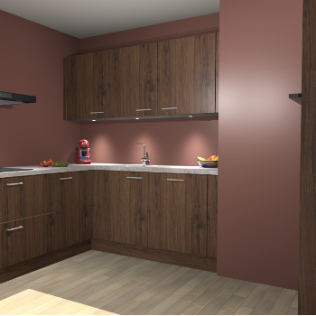 Noten keuken Noorwegen 44186