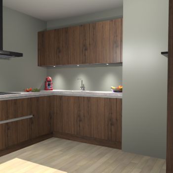 Noten greeploze keuken Noorwegen 44190