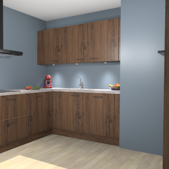 Noten keuken Noorwegen 44197