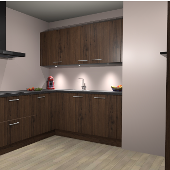 Noten keuken Noorwegen 44183