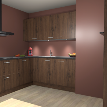 Noten keuken Noorwegen 44187