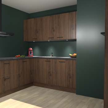 Noten keuken Noorwegen 44194