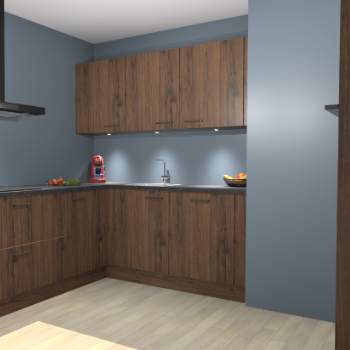 Noten keuken Noorwegen 44198