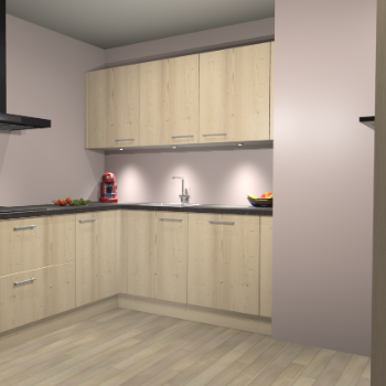 Vuren keuken Noorwegen 44439