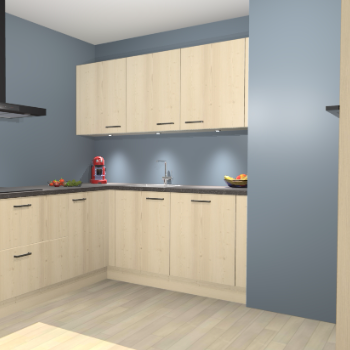 Vuren keuken Noorwegen 44466