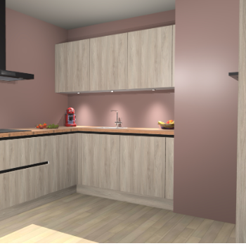 Olm greeploze keuken Noorwegen 44683