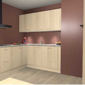 Vuren keuken Noorwegen 44451