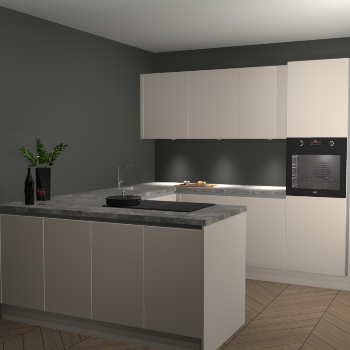 Kasjmier greeploze keuken Rosario 65184