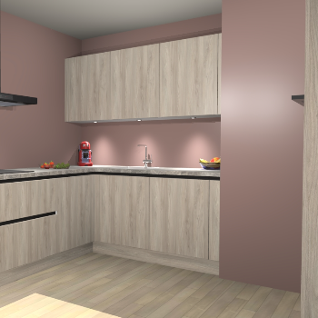 Olm greeploze keuken Noorwegen 44626