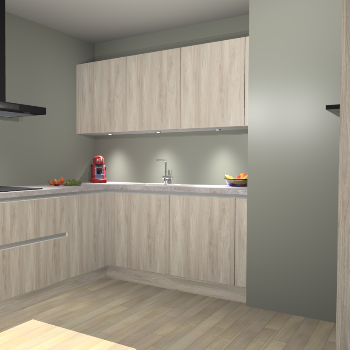 Olm greeploze keuken Noorwegen 44666