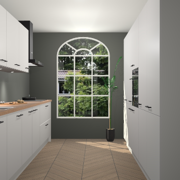 Zijdegrijze keuken Dawei 90398