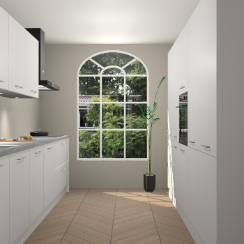 Zijdegrijze keuken Dawei 90401