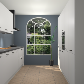 Zijdegrijze keuken Dawei 90412