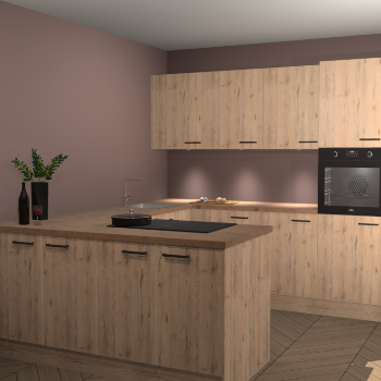 Madera Natuur keuken Rosario 66901