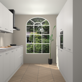 Zijdegrijze keuken Dawei 90422