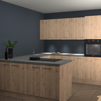 Madera Natuur keuken Rosario 66925