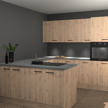 Madera Natuur keuken Rosario 66928