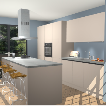 Kasjmier greeploze keuken Straatsburg 48133