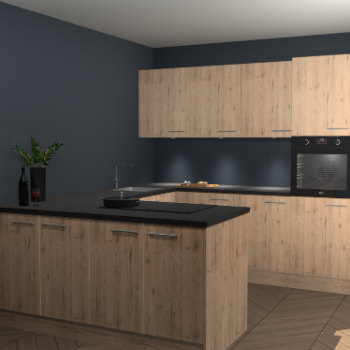Madera Natuur keuken Rosario 66975