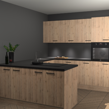 Madera Natuur keuken Rosario 66978