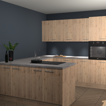 Madera Natuur keuken Rosario 67017