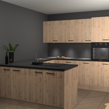Madera Natuur keuken Rosario 67065