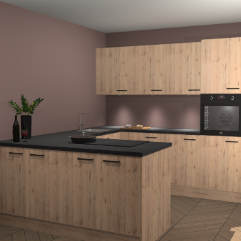 Madera Natuur keuken Rosario 67066