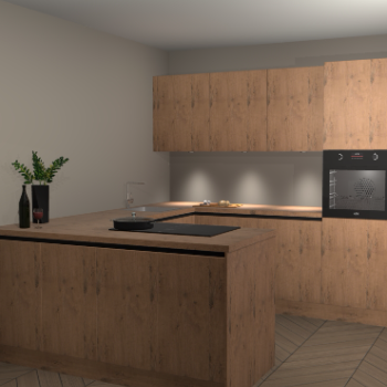 Astoria Eiken greeploze keuken Rosario 67106