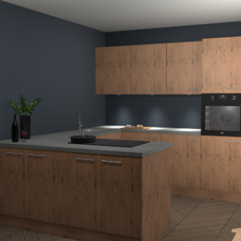 Astoria Eiken keuken Rosario 67163