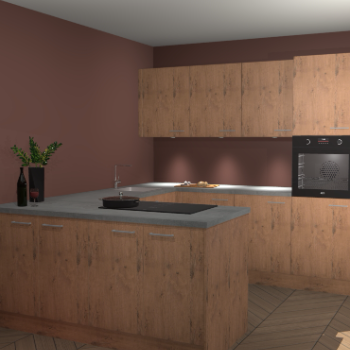 Astoria Eiken keuken Rosario 67164