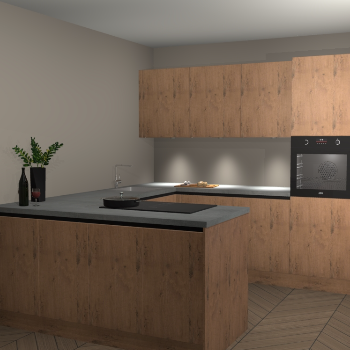 Astoria Eiken greeploze keuken Rosario 67168