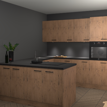 Astoria Eiken keuken Rosario 67214