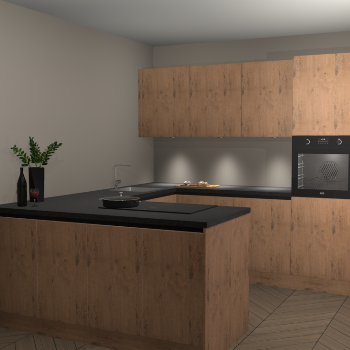 Astoria Eiken greeploze keuken Rosario 67216