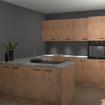 Astoria Eiken keuken Rosario 67227