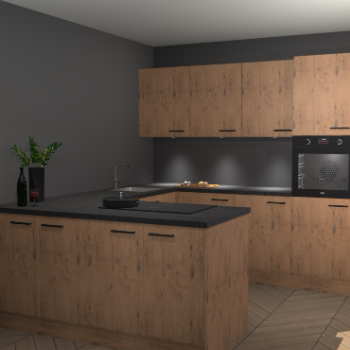 Astoria Eiken keuken Rosario 67267