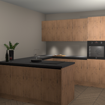 Astoria Eiken greeploze keuken Rosario 67269