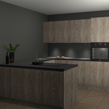 Cantaro Eiken greeploze keuken Rosario 67379