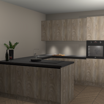 Cantaro Eiken greeploze keuken Rosario 67382