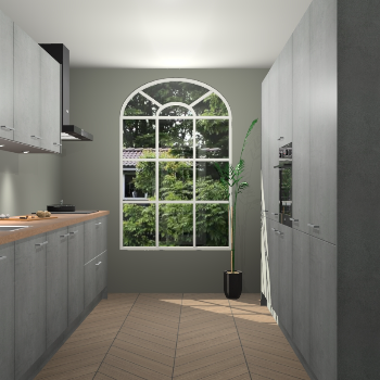 Beton Parelgrijs keuken Dawei 90588