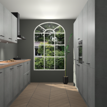 Beton Parelgrijs keuken Dawei 90590