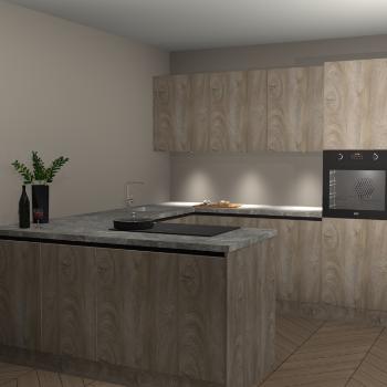 Cantaro Eiken greeploze keuken Rosario 67431