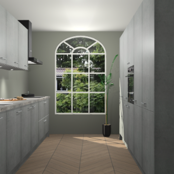 Beton Parelgrijs keuken Dawei 90608